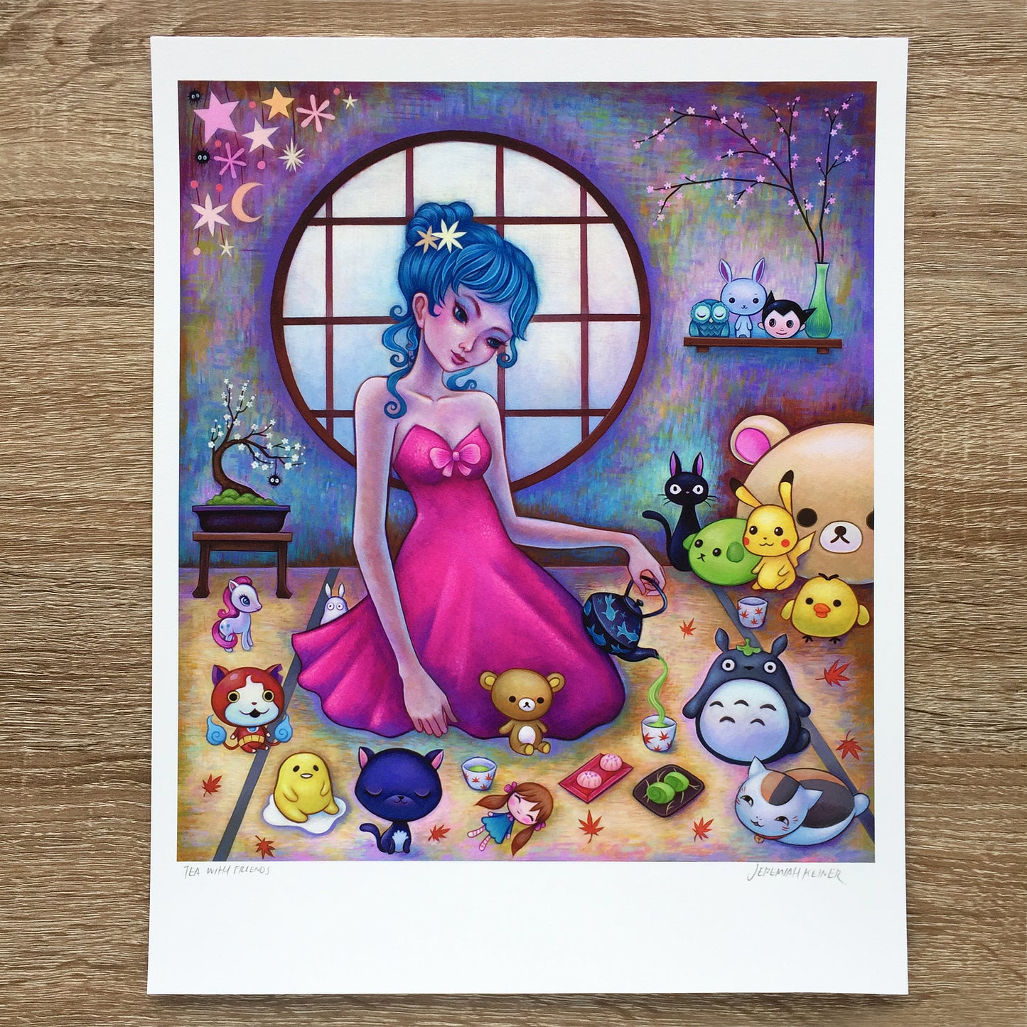 Tea With Friends - Art Print