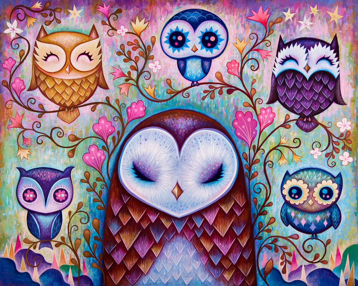 The Great Big Owl - Fine Art Print