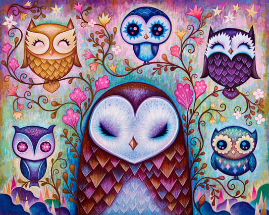 The Great Big Owl - Fine Art Print