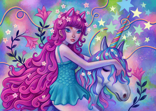 Unicorn Ride - Fine Art Print