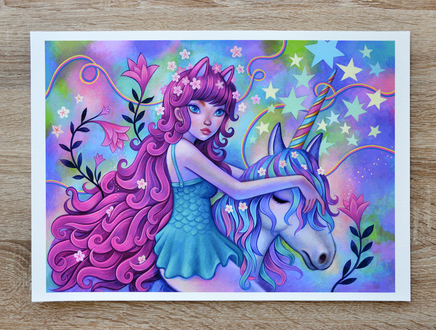 Unicorn Ride - Fine Art Print