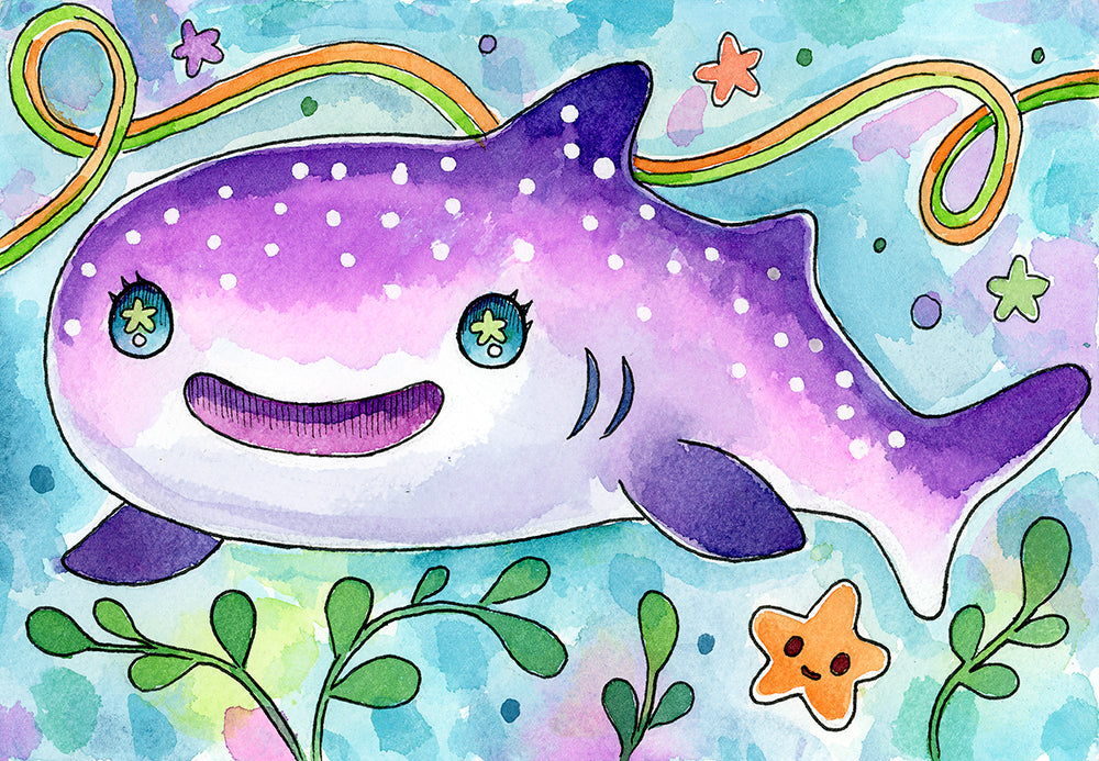 Whale Shark - Mini Print